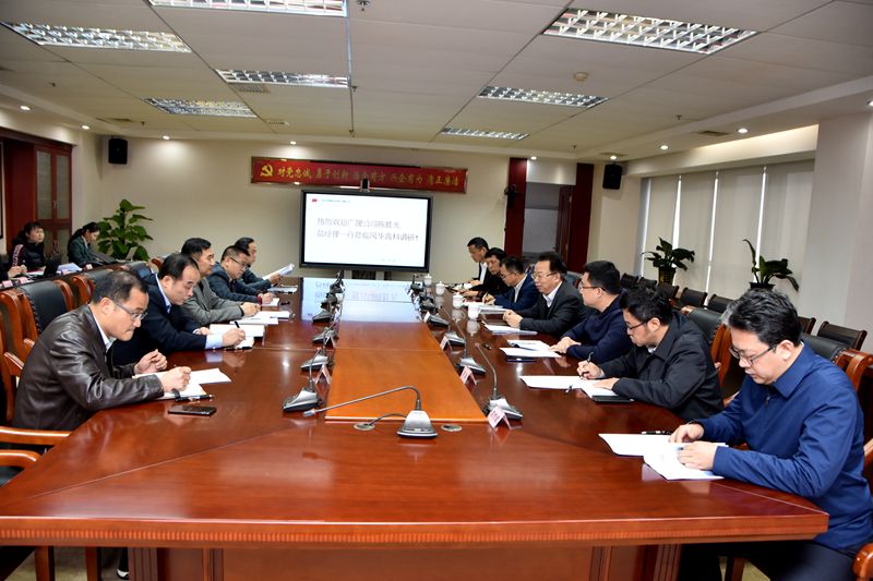 广晟公司陈胜光总经理带队到利来国际高科调研