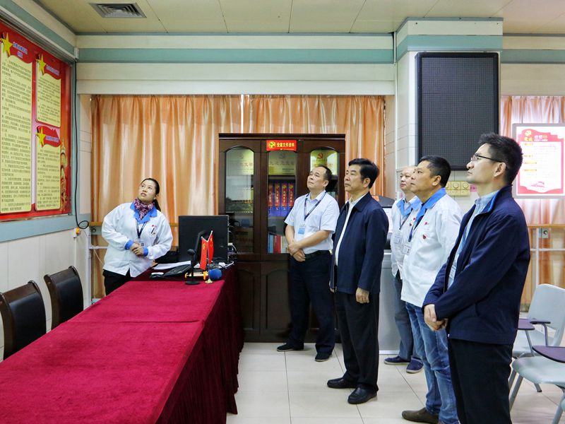 广晟公司副书记邓锦先挂点督导利来国际高科《三年行动计划》落实工作