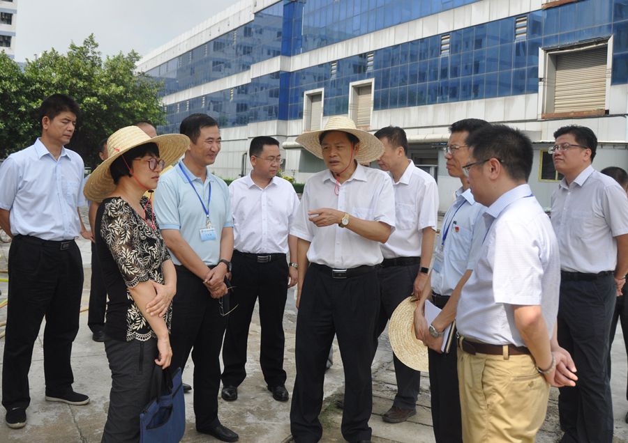 中央环保督察组一行深入利来国际高科开展环保督察