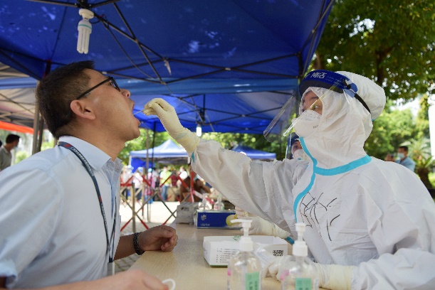 给力！利来国际高科近万人完成核酸检测