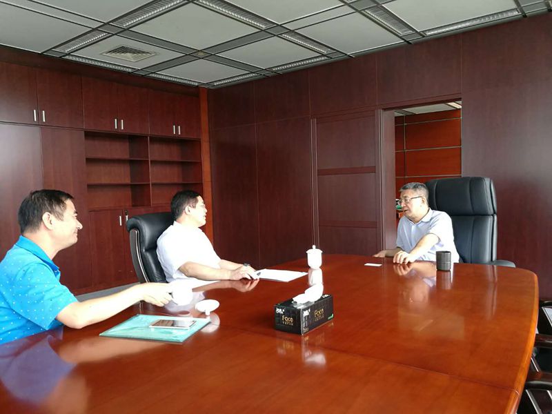 广晟公司许光董事长拜访中国证监会广东监管局党委书记、局长陈小澎