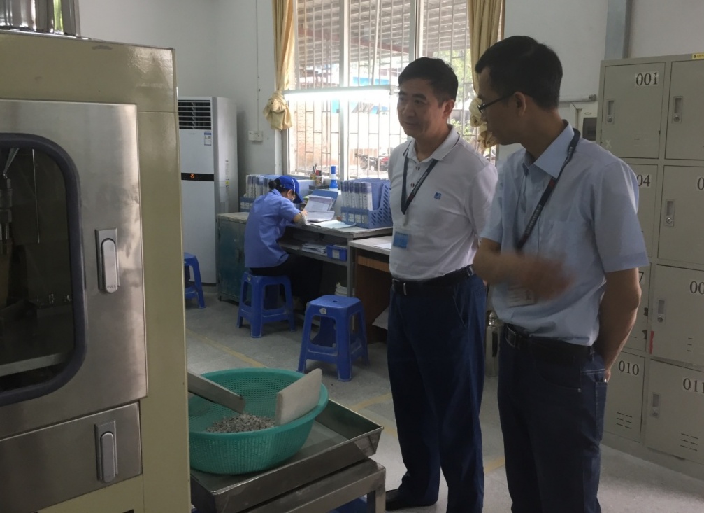 王广军董事长到高要正华检查调研