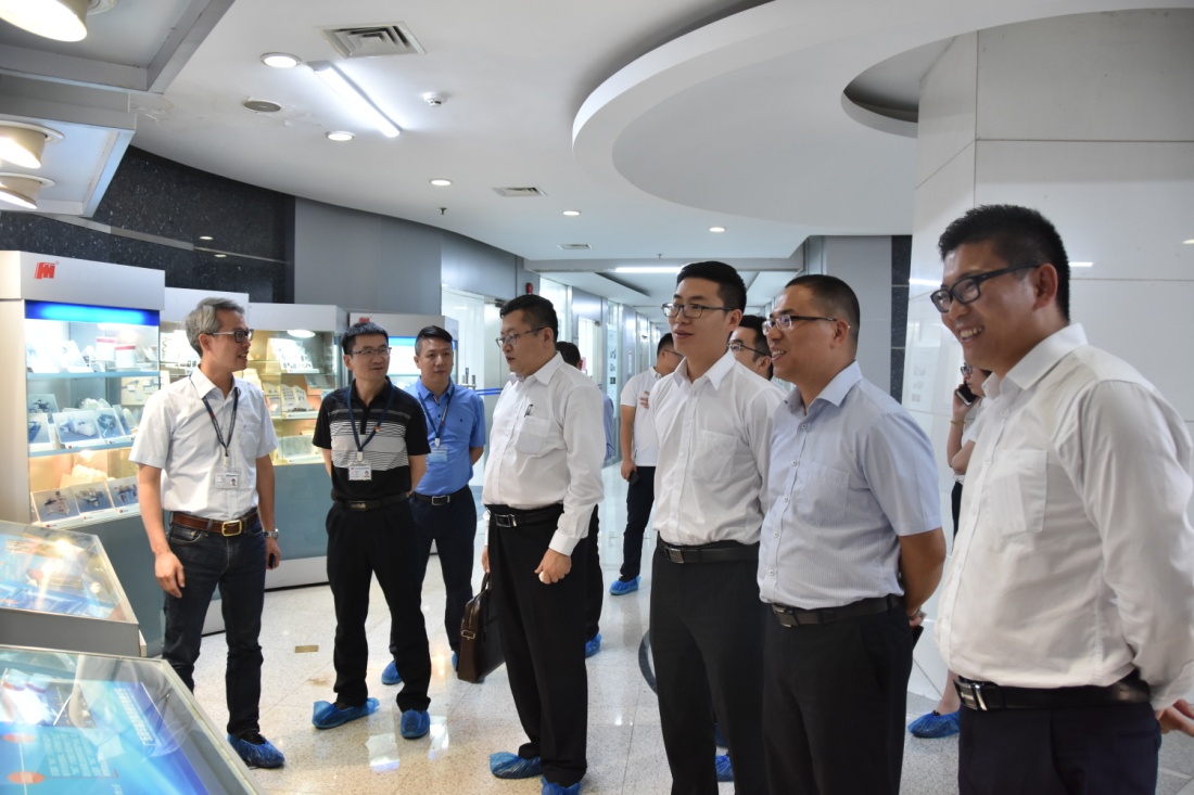 格力电器一行来访利来国际高科