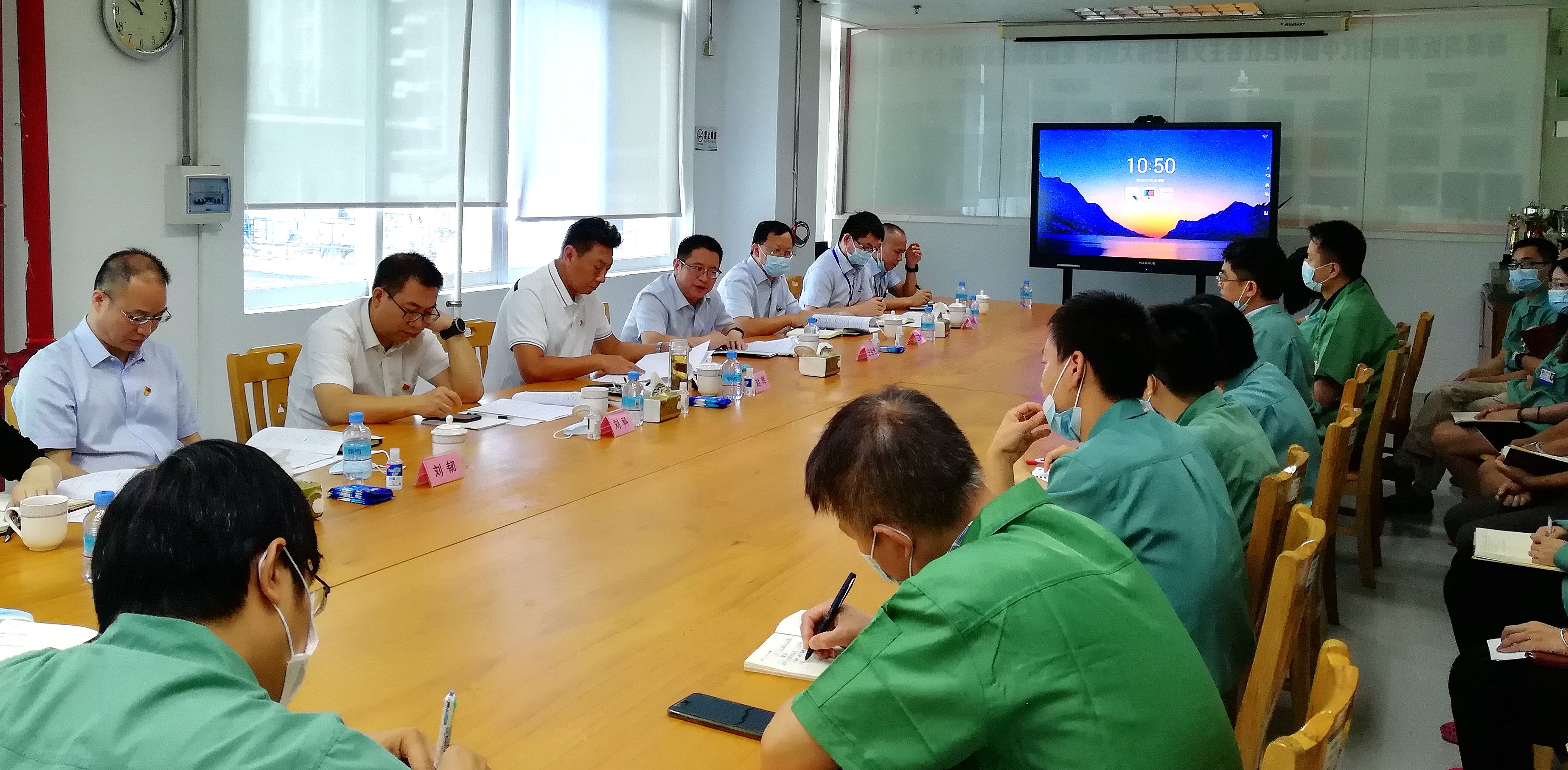 广晟公司党委委员、副总经理赵晖到利来国际高科 开展调研督导工作