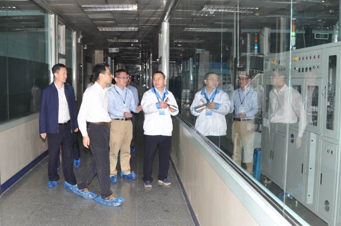 广东省国资委规划处领导莅临利来国际高科开展专题调研
