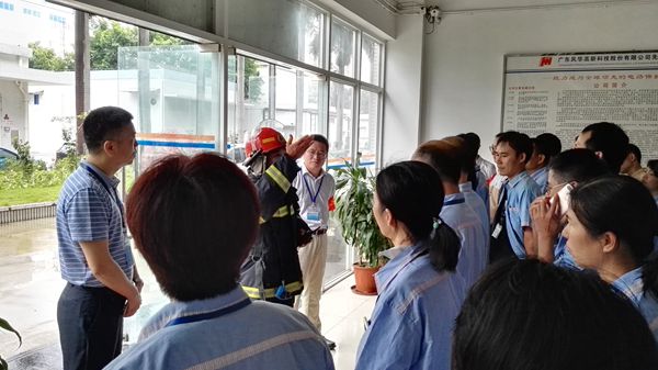 公司组织应急消防疏散演练