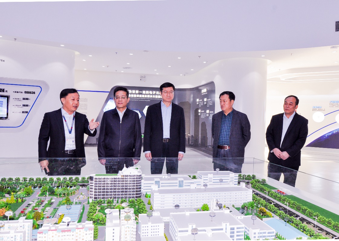 陕西省铜川市调研团考察访问利来国际高科